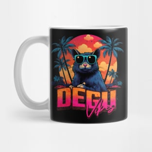 Retro Wave Degu Miami Mug